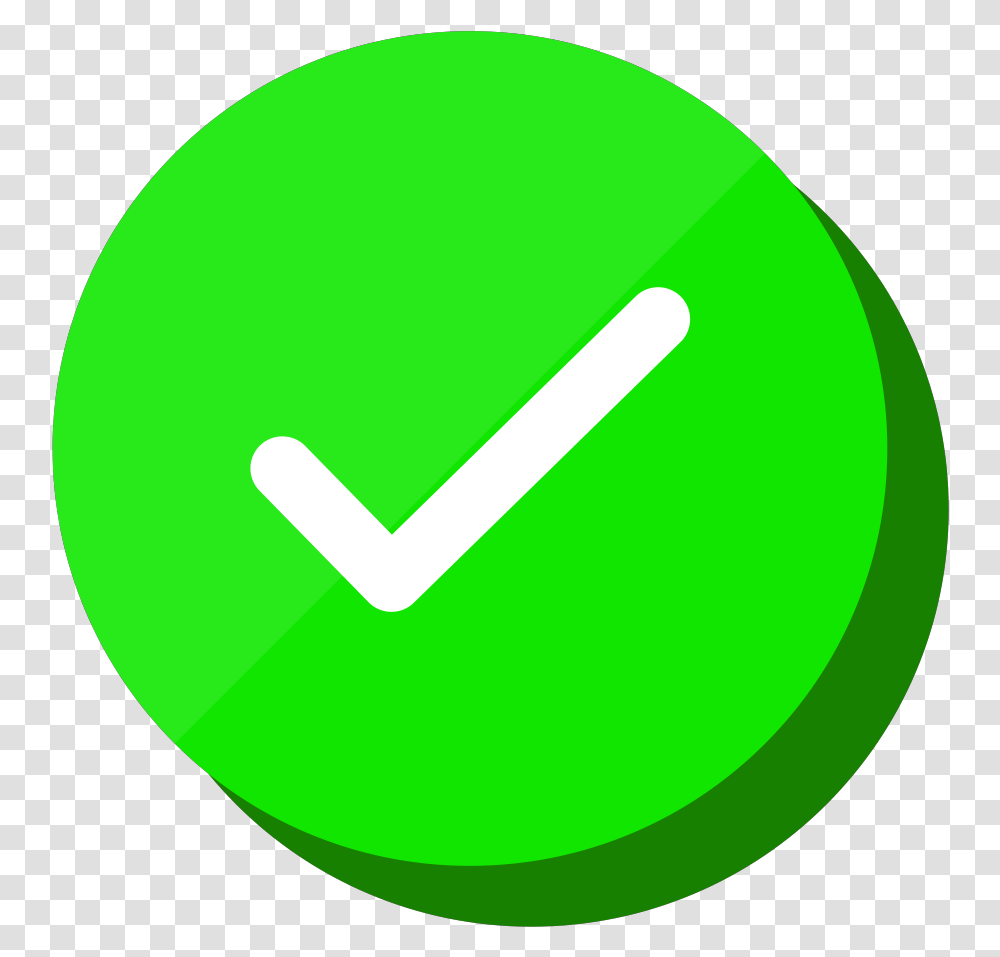 Green Checkmark Icon Dot, Graphics, Art, Light, Sphere Transparent Png
