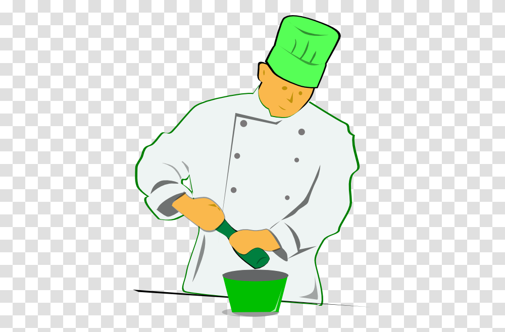 Green Chef Clipart For Web Transparent Png