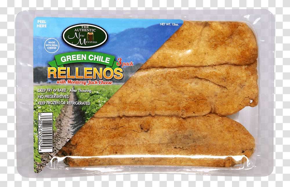 Green Chile Rellenos Albuquerque Fish, Bread, Food, Cracker, Cornbread Transparent Png