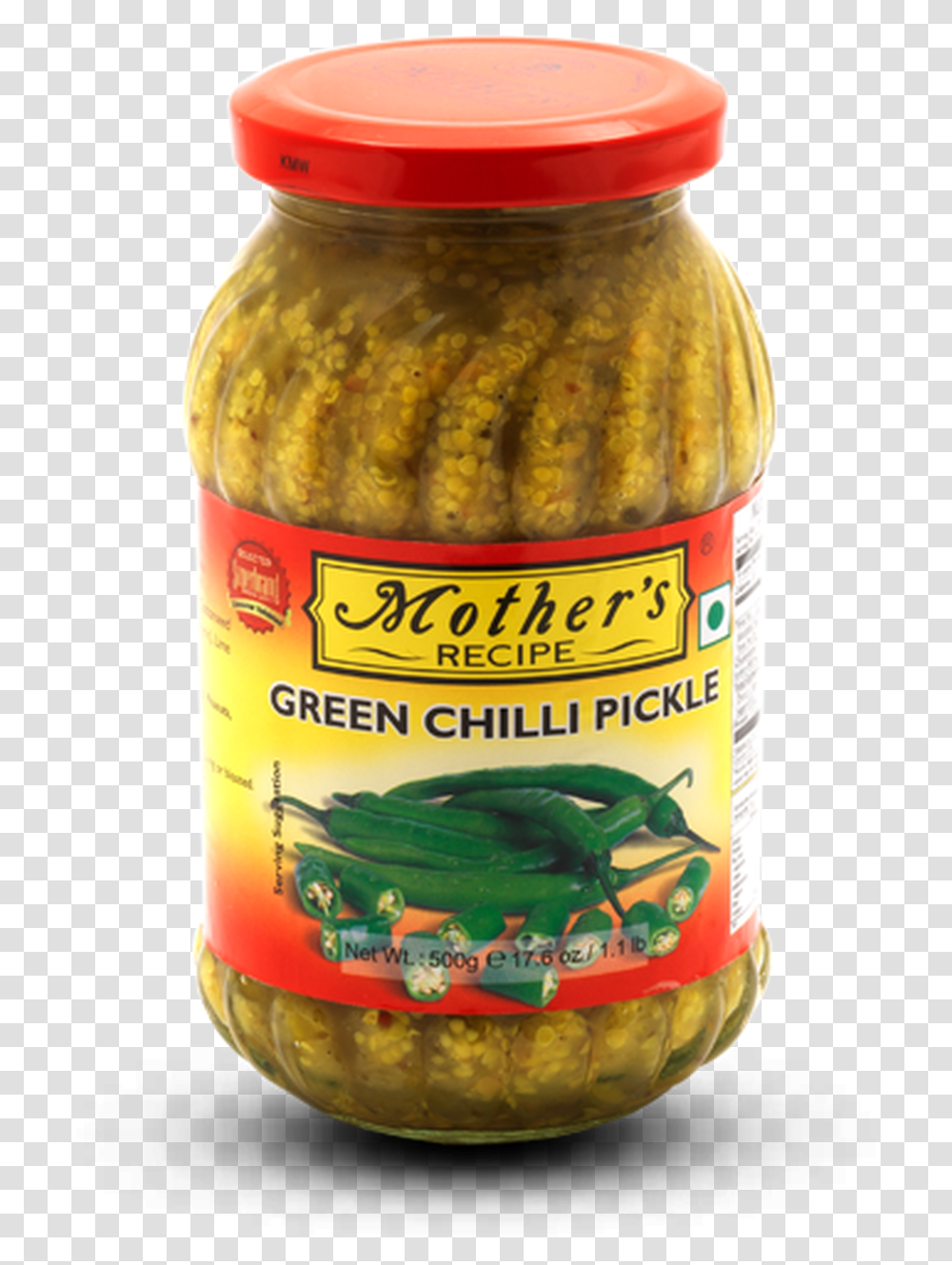 Green Chilli Pickle Mother's Recipe Mango Pickle Mild, Relish, Food, Plant Transparent Png