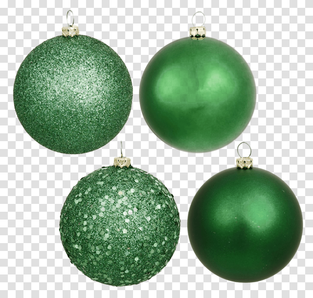 Green Christmas Ball Hd Matte Green Christmas Balls, Sphere, Gemstone, Jewelry, Accessories Transparent Png