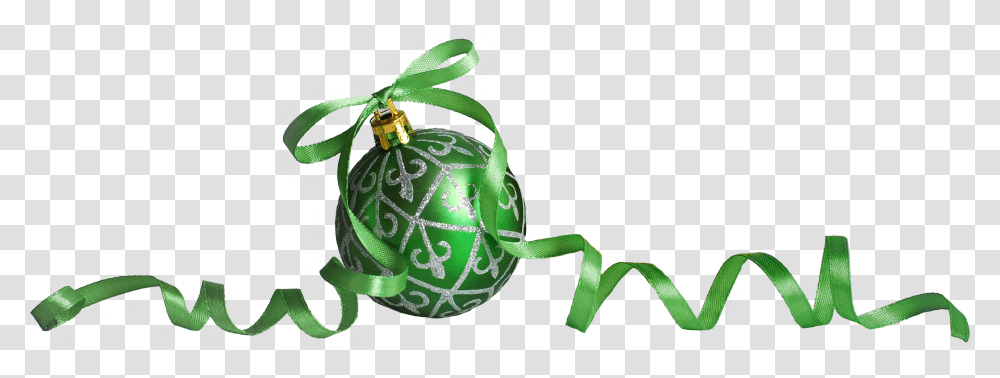 Green Christmas Ribbon Portable Network Graphics, Ornament, Recycling Symbol Transparent Png