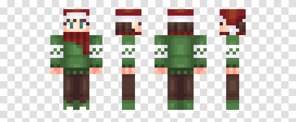 Green Christmas Skin Minecraft, Sweets, Rug, Meal Transparent Png