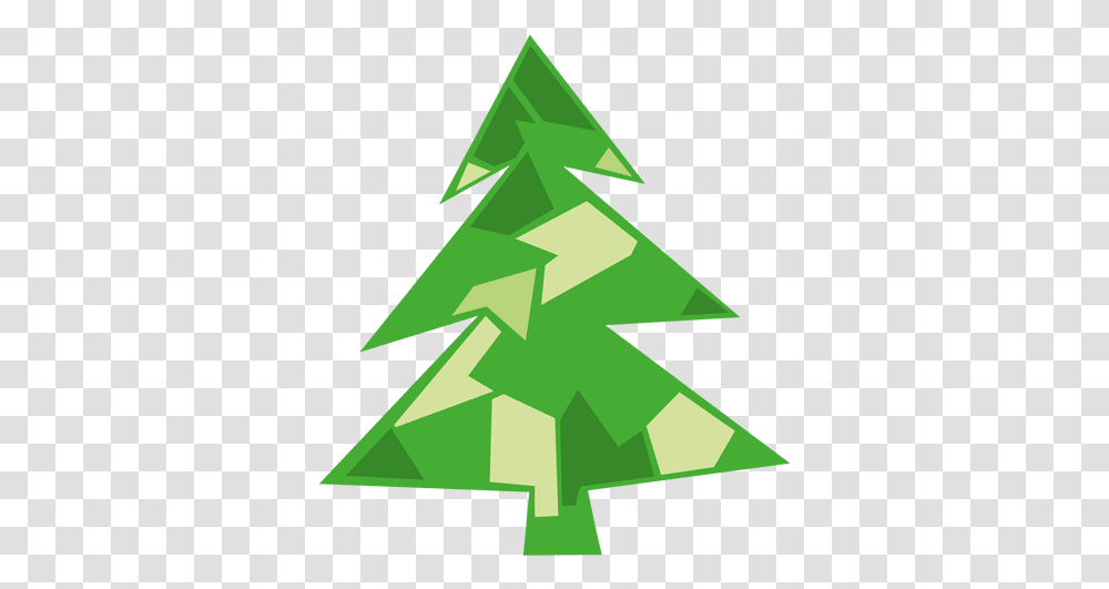 Green Christmas Tree Icon New Year Tree, Triangle, Cross, Symbol, Art Transparent Png
