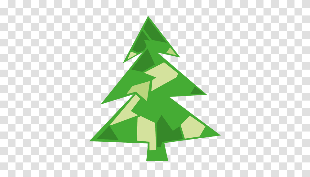 Green Christmas Tree Icon, Triangle, Cross Transparent Png