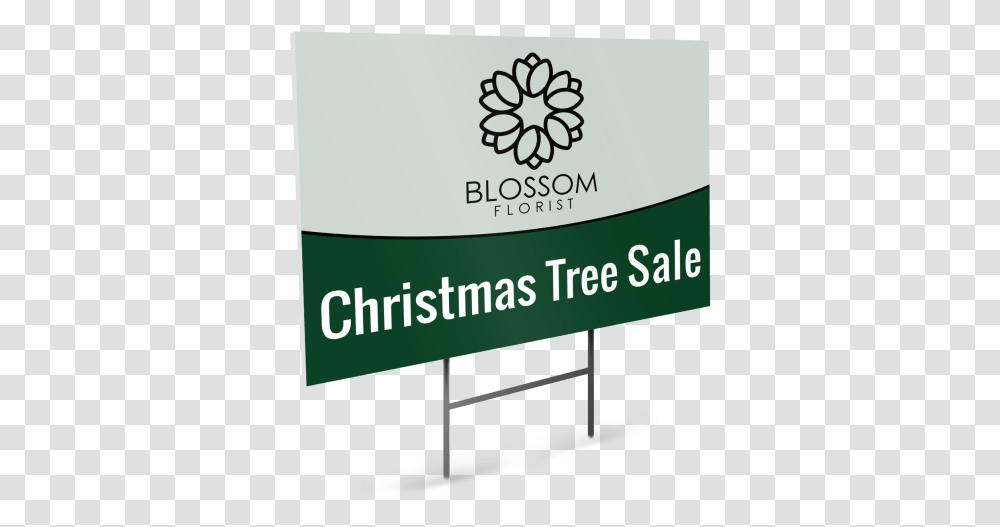 Green Christmas Tree Sale Yard Sign Template Preview Sign, Advertisement, Word Transparent Png