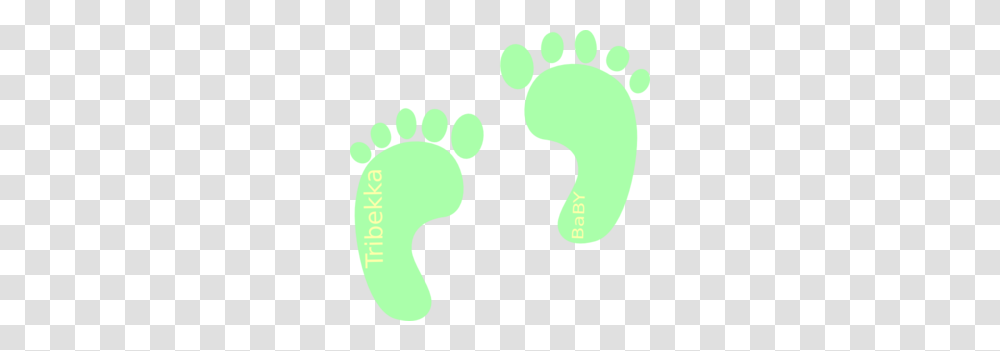 Green Clipart Baby Boy, Footprint Transparent Png