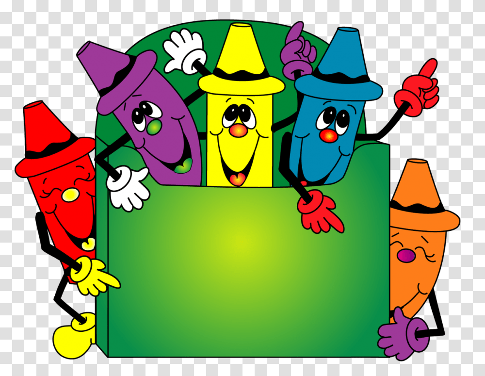 Green Clipart Crayola, Pac Man, Peeps, Poster Transparent Png