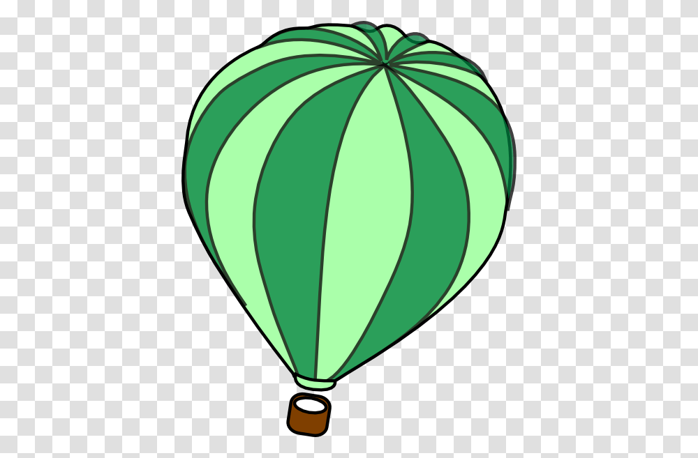 Green Clipart Hot Air Balloon, Aircraft, Vehicle, Transportation Transparent Png