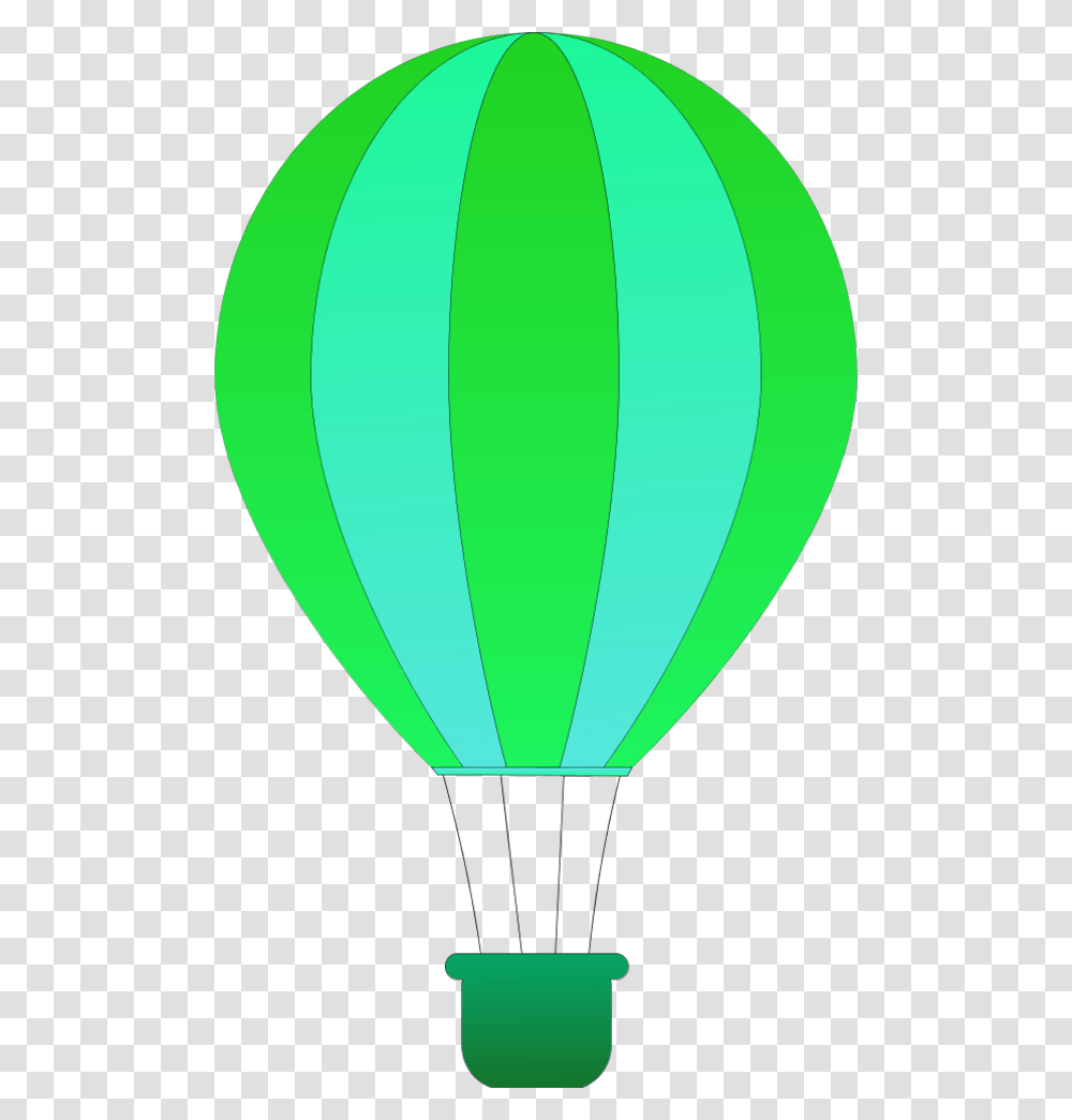 Green Clipart Hot Air Balloon, Vehicle, Transportation, Aircraft Transparent Png