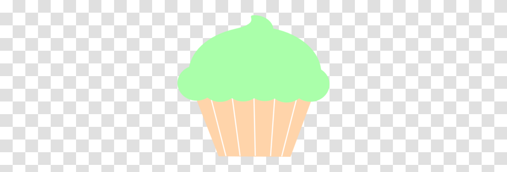 Green Clipart Muffin, Cupcake, Cream, Dessert, Food Transparent Png