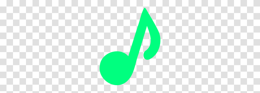 Green Clipart Music Note Transparent Png