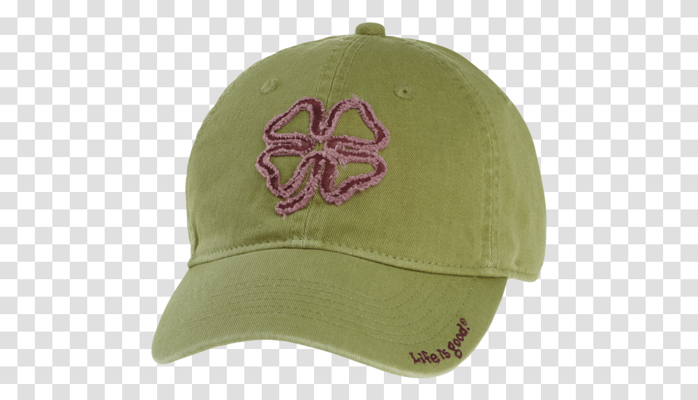 Green Clover Chill Cap Baseball Cap, Apparel, Hat, Khaki Transparent Png