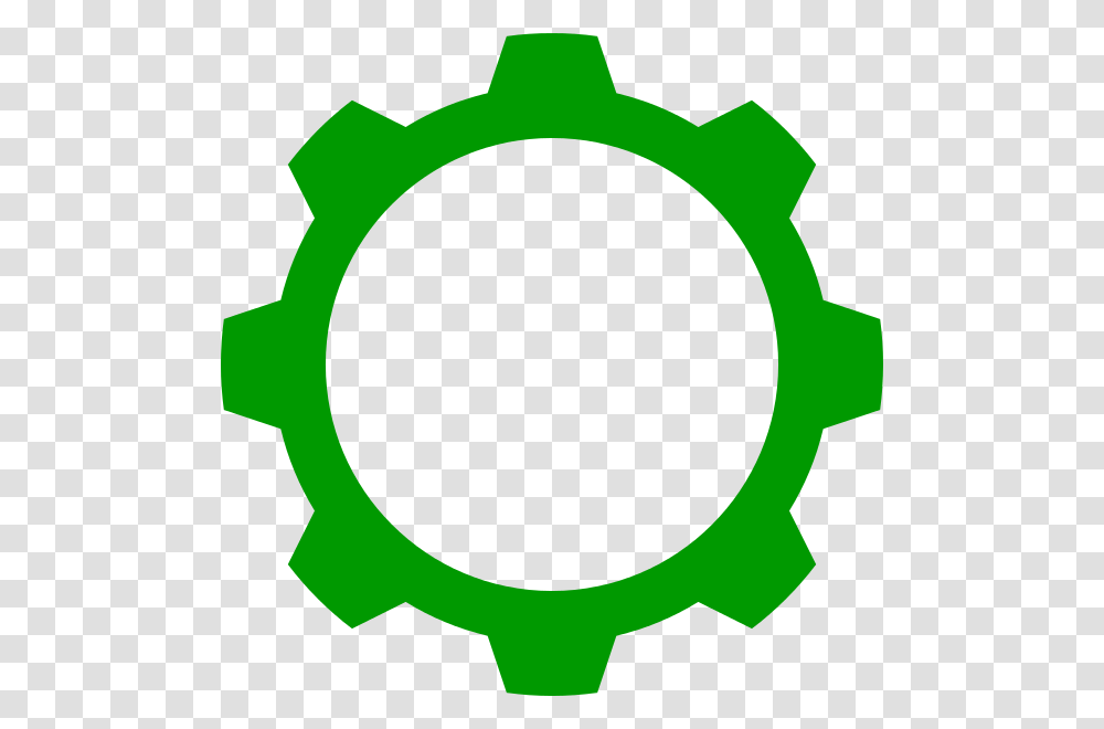 Green Cogwheel, Machine, Gear Transparent Png