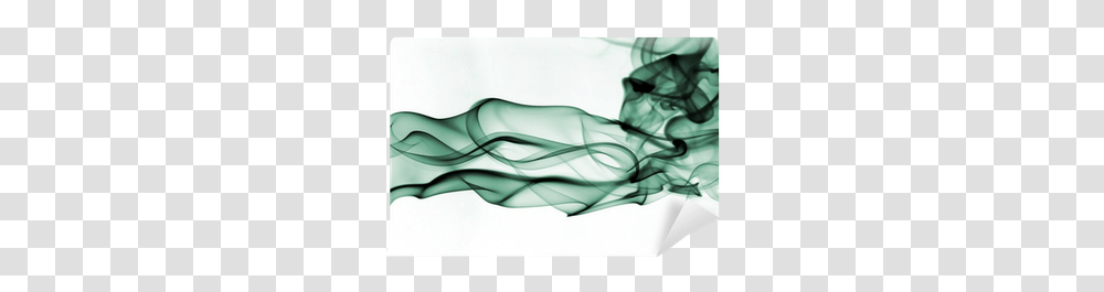 Green Color Smoke 2 Image Vaporization Of Essential Oils, Smoking, Art, Injection Transparent Png