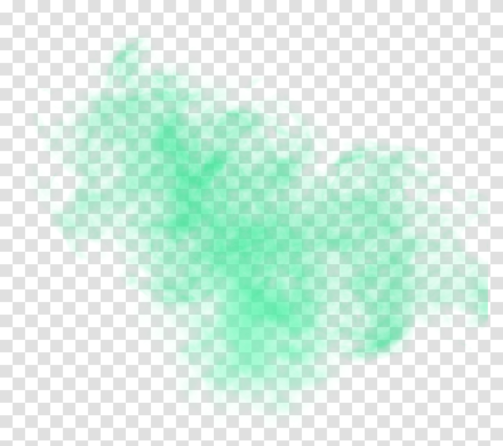 Green Colored Smoke Fog Watercolor Paint, Sea, Outdoors, Nature, Land Transparent Png