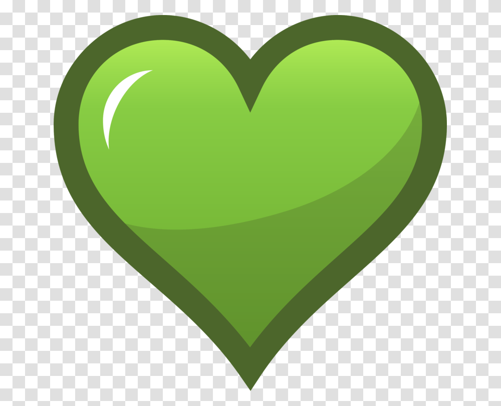 Green Computer Icons Heart Download Red, Tennis Ball, Sport, Sports, Pillow Transparent Png