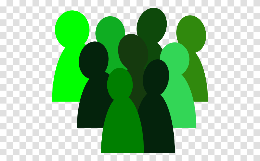 Green Crowd Clip Art, Audience, Word, Fence, Silhouette Transparent Png