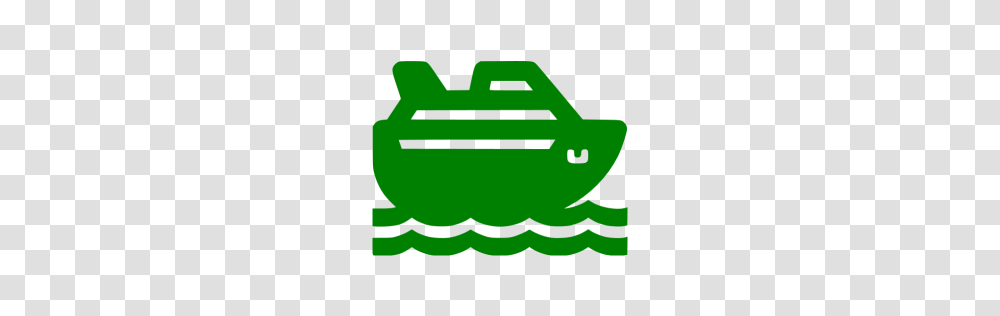 Green Cruise Ship Icon, Plant, Meal Transparent Png