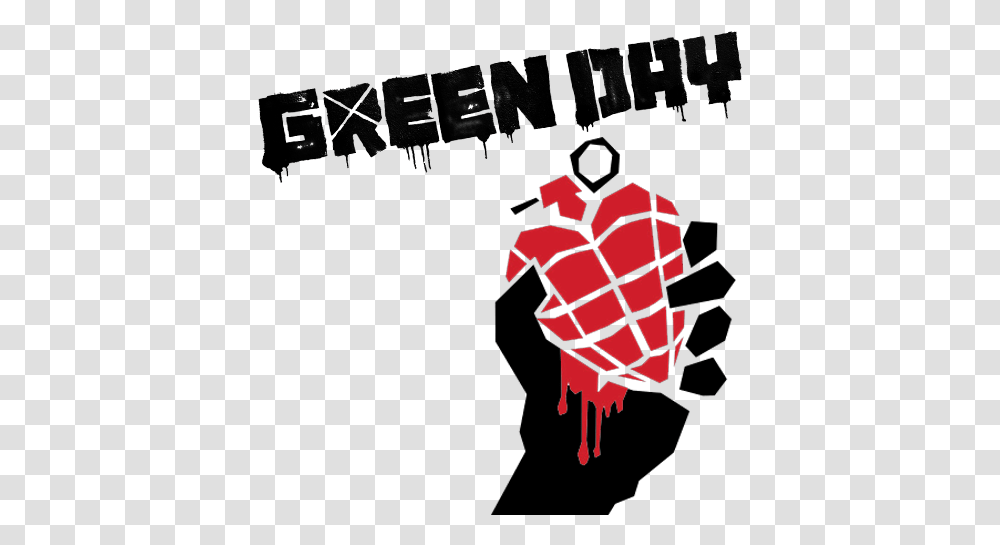 Green Day American Idiot Logo Green Day Logo, Hand, Weapon, Weaponry, Symbol Transparent Png