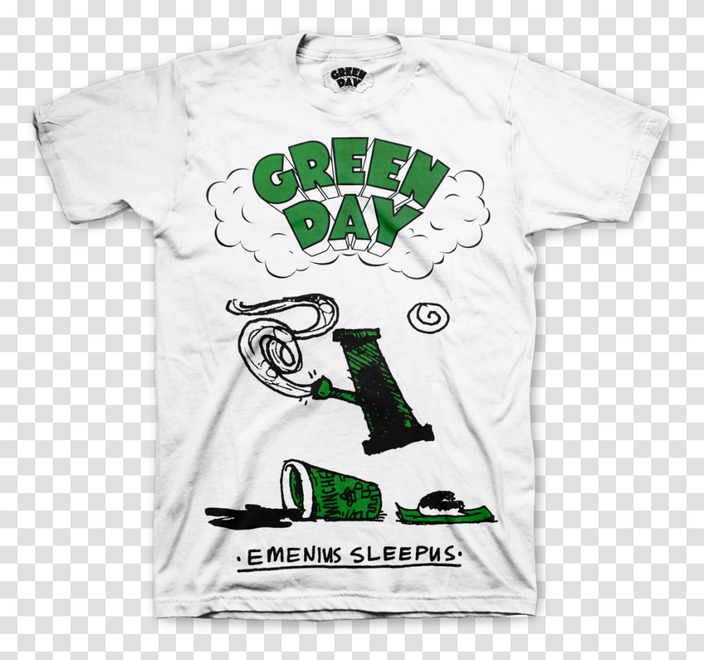 Green Day Basket Case T Shirt, Apparel, T-Shirt, Cowbell Transparent Png