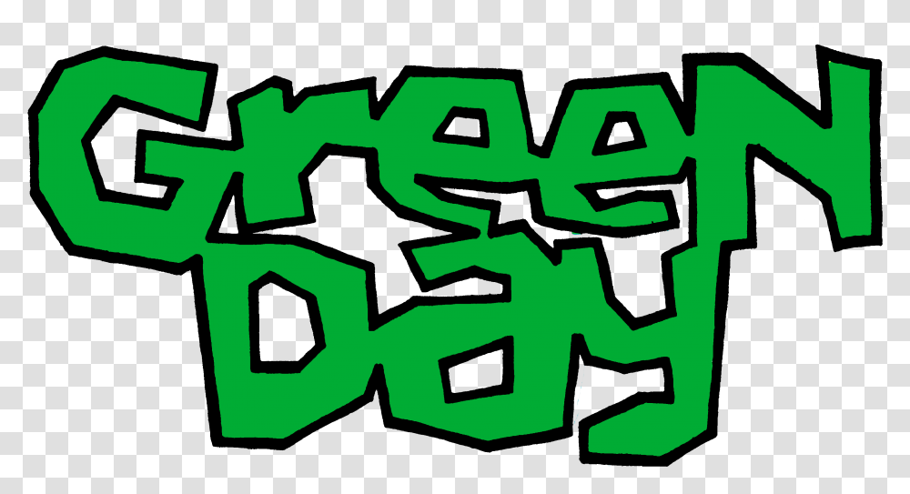 Green Day Logo The Most Famous Brands And Company Logos In Logo Rock Green Day, Symbol, Wall, Recycling Symbol, Text Transparent Png
