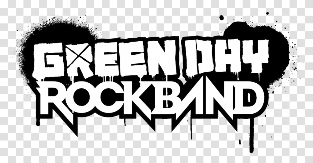 Green Day Rock Band Details Launchbox Games Database Green Day Rock Band Logo, Text, Word, Alphabet, Label Transparent Png
