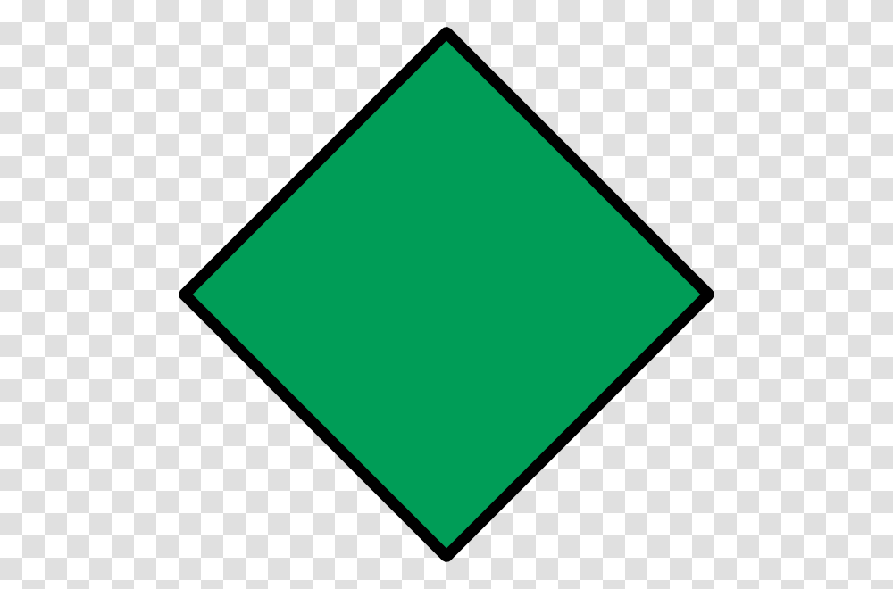 Green Diamond Clip Arts For Web, Triangle, Sign, Road Sign Transparent Png