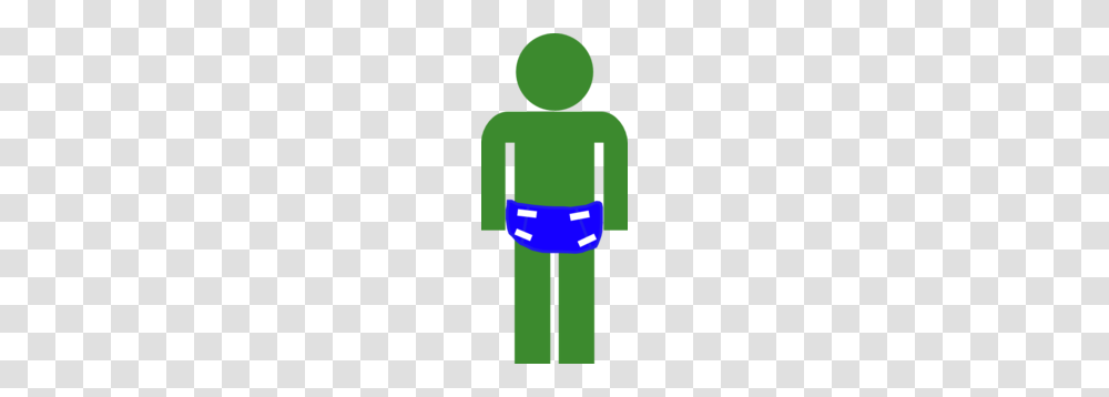 Green Diaper Man Clip Art, Underwear, Sport Transparent Png