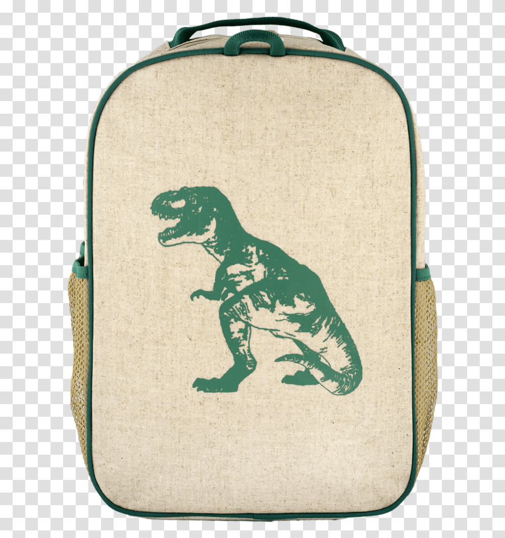 Green Dinosaur Grade School Backpack So Young Dinosaur Backpack, Reptile, Animal, Dog, Pet Transparent Png