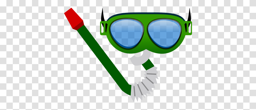 Green Diving Mask, Goggles, Accessories, Accessory Transparent Png