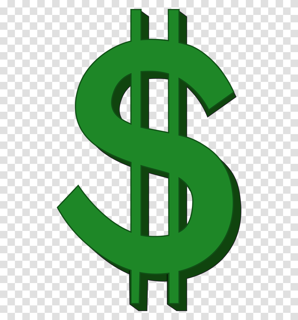 Green Dollar Image, Cross, Logo Transparent Png