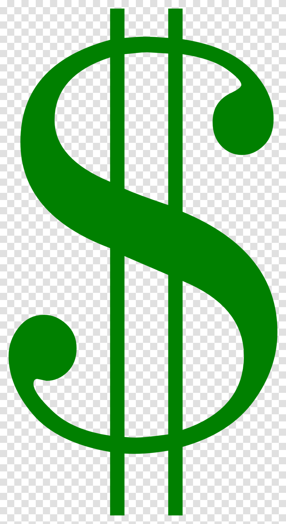 Green Dollar Sign Dollar Sign Money, Logo, Trademark, Word Transparent Png
