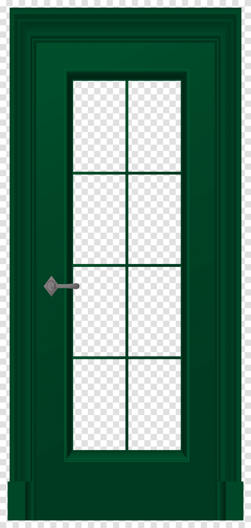 Green Door Clip Art Green Door, Lighting, Window, Picture Window, Silhouette Transparent Png