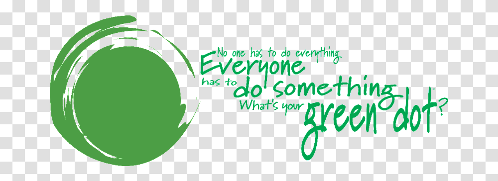 Green Dot Bystander Training For Students Undergrad News Green Dot Bystander Logo, Text, Plant, Alphabet, Word Transparent Png