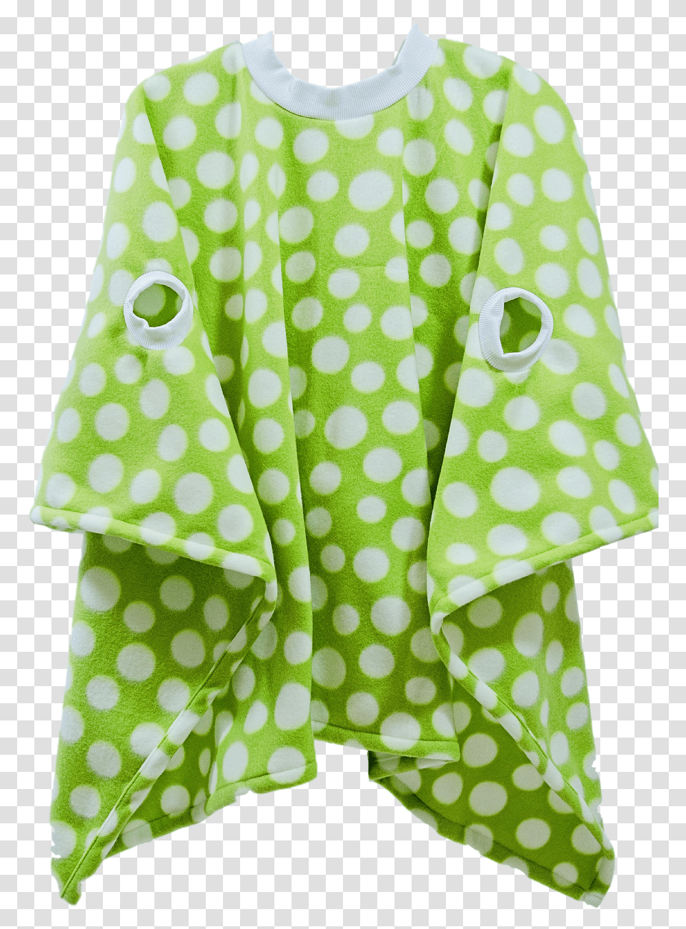 Green Dot Fleece Polka Dot, Clothing, Apparel, Blanket, Tablecloth Transparent Png