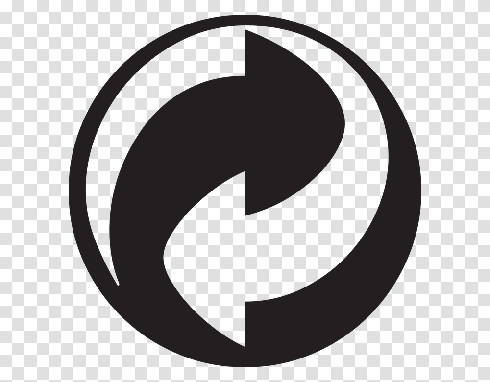 Green Dot Symbol, Spiral, Logo, Trademark Transparent Png