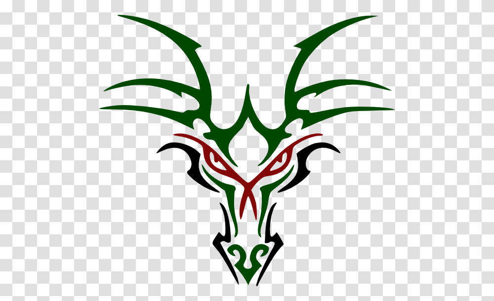 Green Dragon Head Clip Art, Plant, Emblem Transparent Png