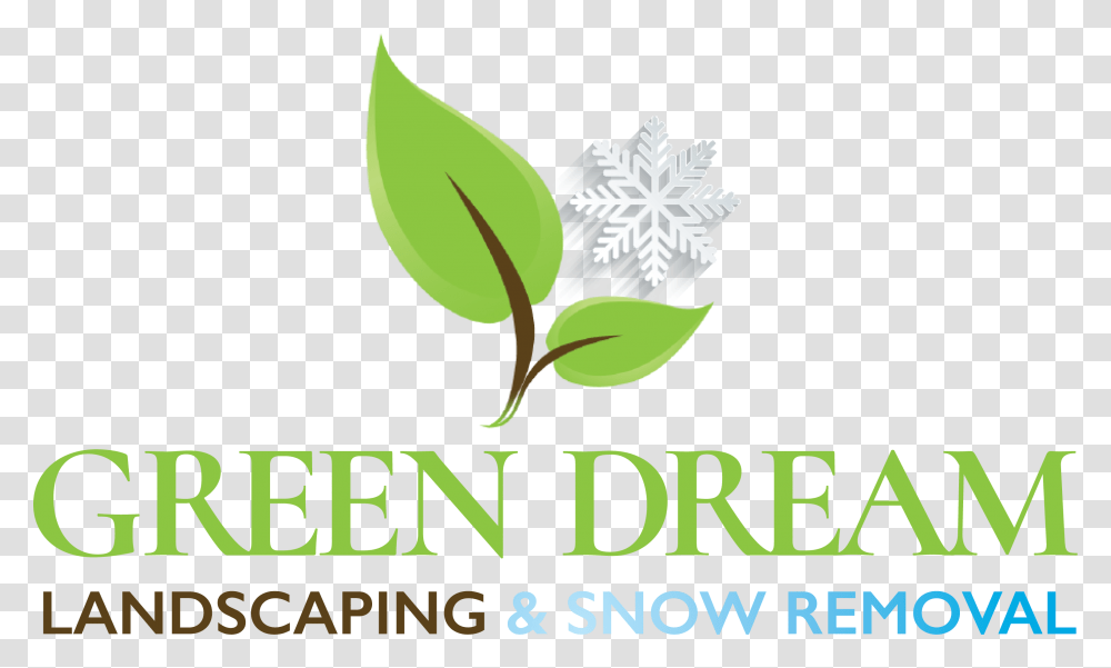 Green Dream Landscaping Richmond Va Logo Graphic Design, Plant, Flower, Leaf Transparent Png