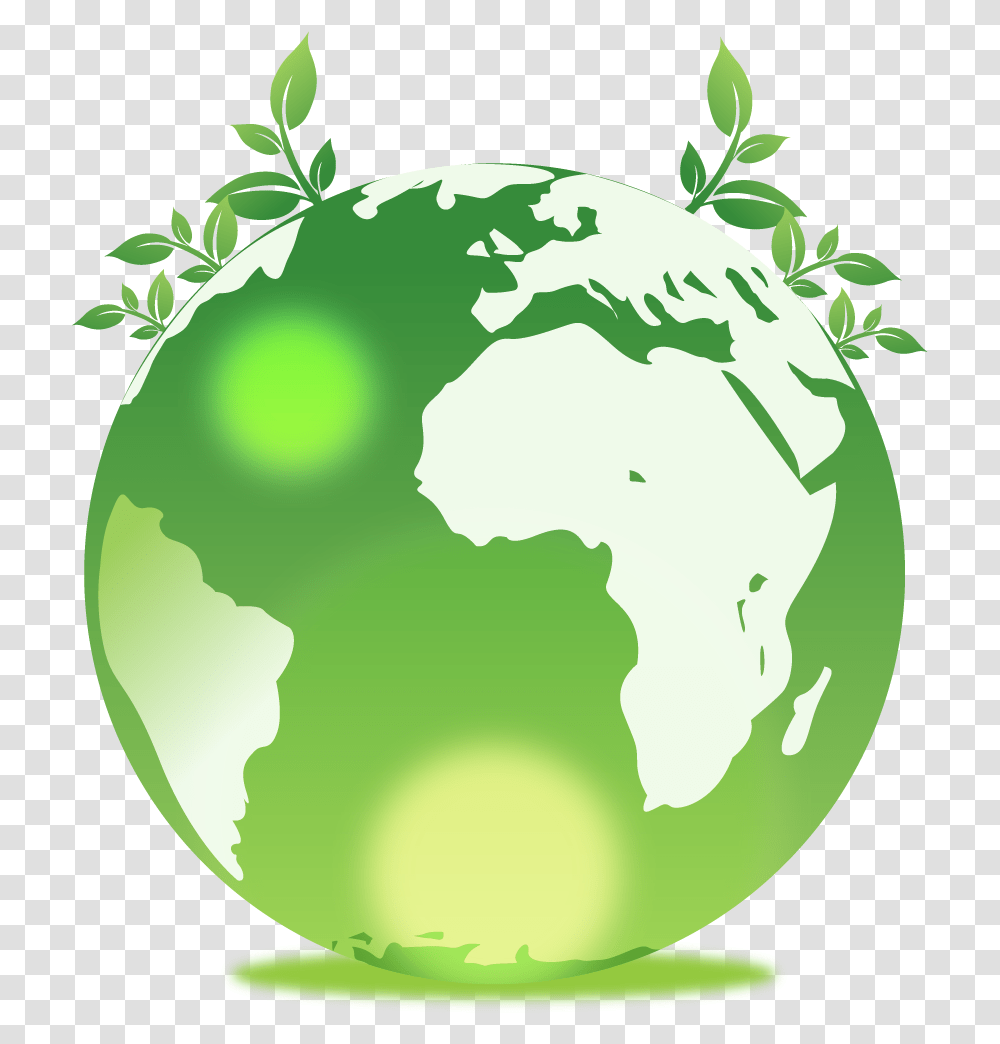 Green Earth Globe, Outer Space, Astronomy, Universe, Planet Transparent Png