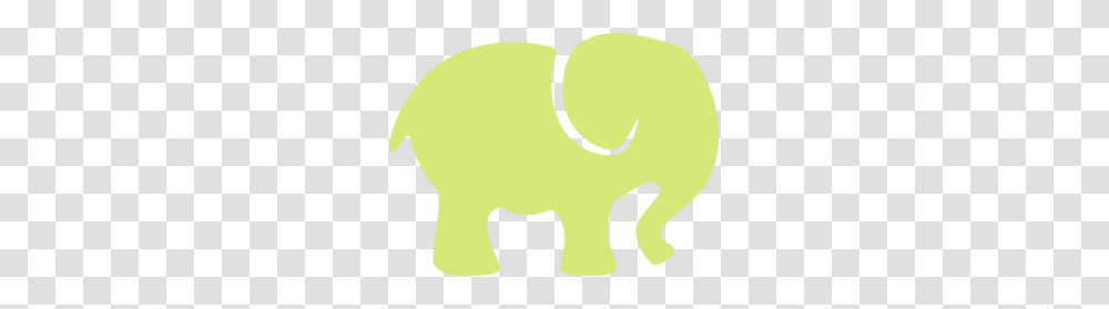 Green Elephant Clip Art For Web, Tennis Ball, Sport, Sports, Mammal Transparent Png