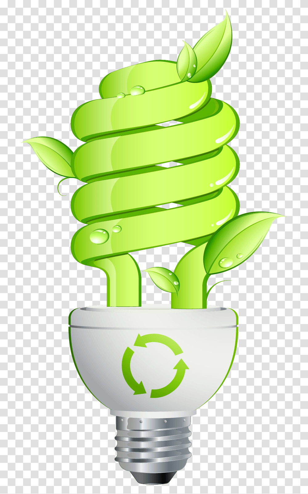 Green Energy Saving Image Free Download Searchpng Energy Saving Clipart, Light, Lightbulb, Recycling Symbol Transparent Png