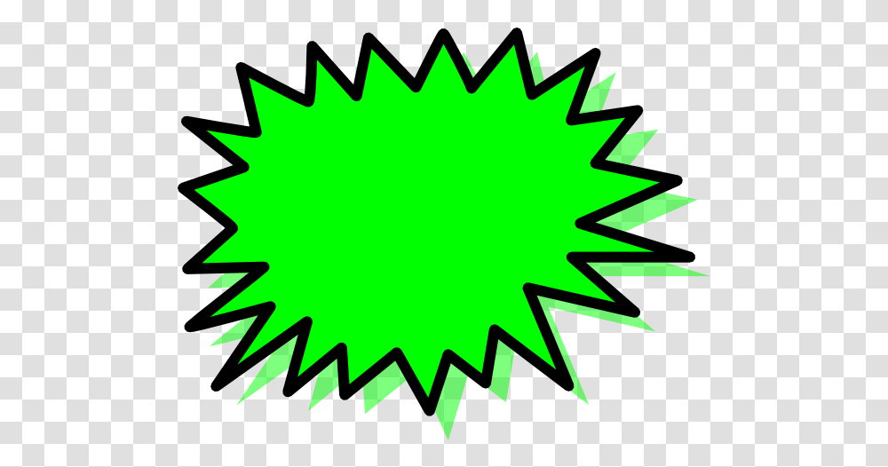 Green Explosion Blank Pow Clip Arts Pow, Leaf, Plant, Symbol, Tree Transparent Png