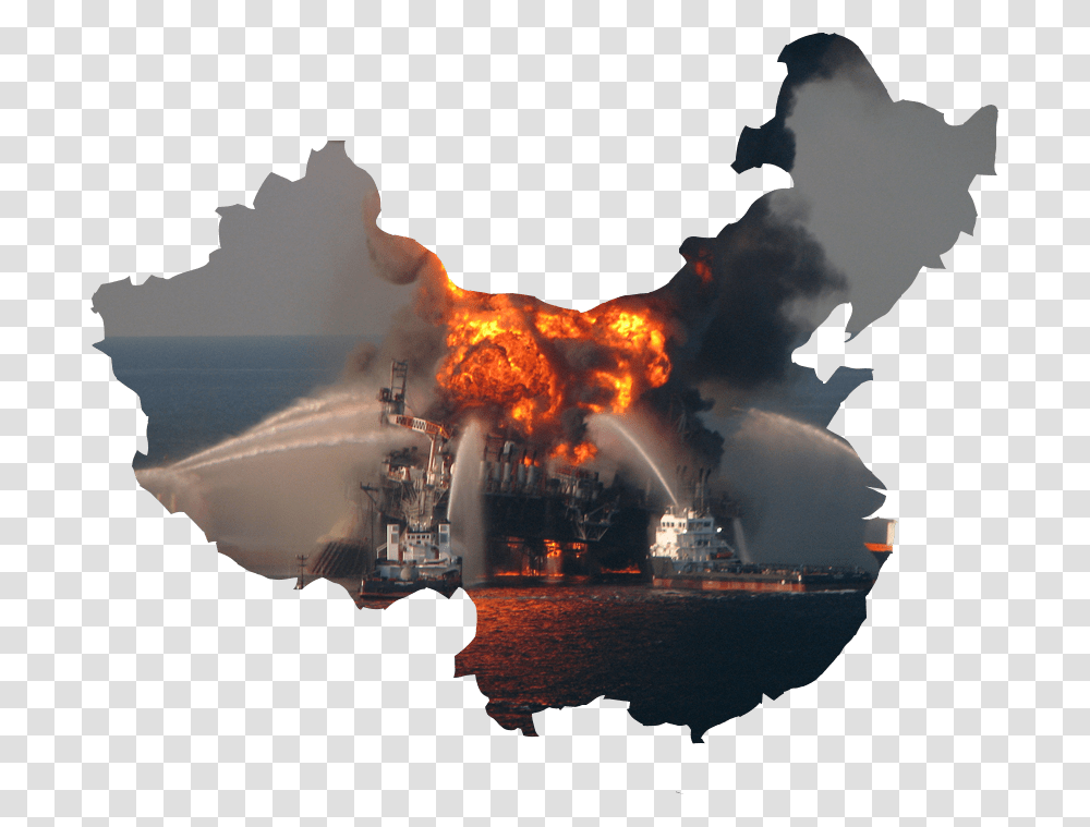 Green Explosion Health And Safety In Petroleum Industry, Bonfire, Flame, Oil Spill, Outdoors Transparent Png