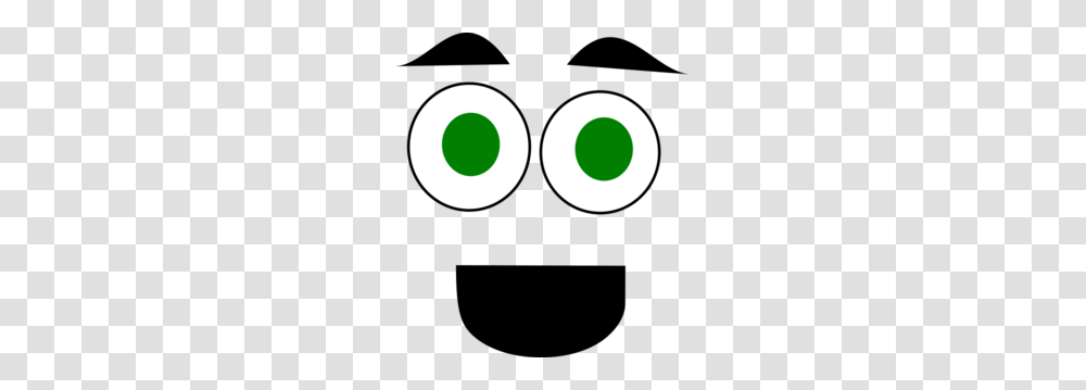 Green Eyed Happy Face Clip Art, Light, Flare Transparent Png