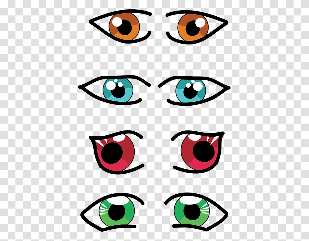 Green Eyes Clipart Eyesight Eye, Number, Alphabet Transparent Png