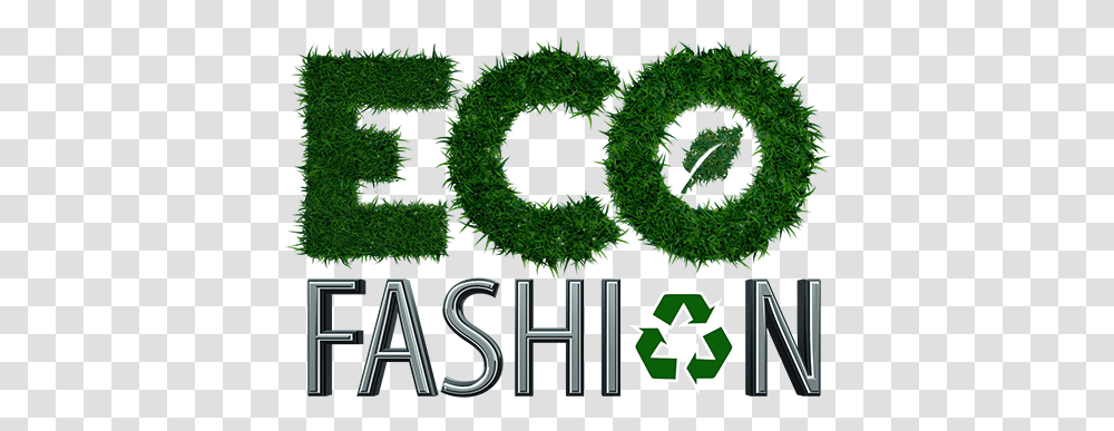 Green Fashion Logos Ecofashion, Moss, Plant, Symbol, Text Transparent Png