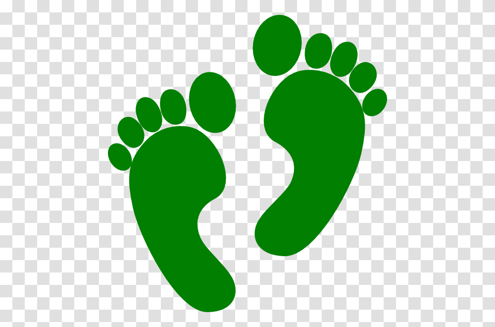 Green Feet Right Foot Forward Clip Arts For Web, Footprint Transparent Png