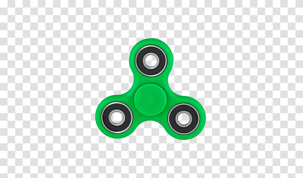 Green Fidget Spinner, Toy, Electronics, Joystick, Remote Control Transparent Png