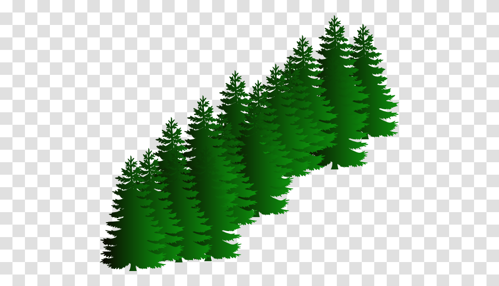 Green Fir Tree Style Christmas Mustaches Clipart, Leaf, Plant, Fern, Pine Transparent Png